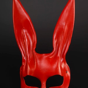 Leather mask. Bdsm mask. cosplay mask image 4