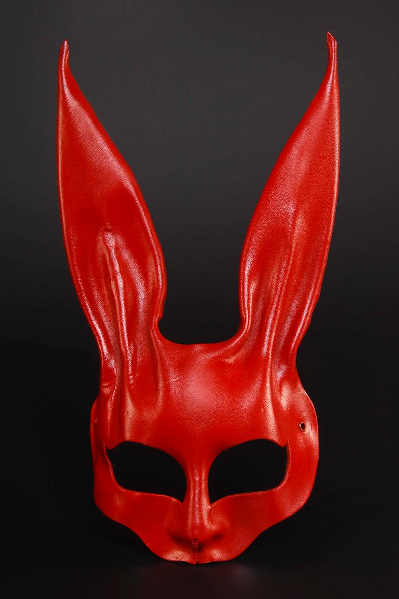 Leather mask. Bdsm mask. cosplay mask image 4