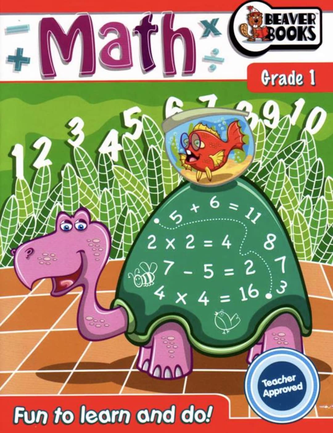 Beaver Books Math Grade 1 | Kids Printable PDF Workbook | 1st Grade ...