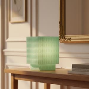 GIOVANNI Durchscheinende Geometrische Tischlampe, Designer Innenbeleuchtung, Umgebungsleuchten