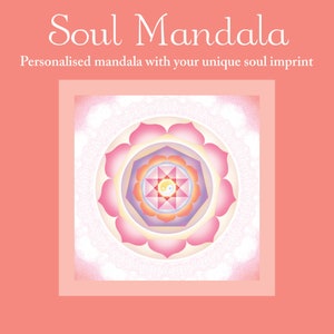 Mandala de Alma Personalizada | Mandala personalizada com a impressão única da sua alma | [Download Digital]