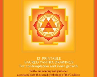 YANTRA COLOURING PAGES for contemplation and inner growth