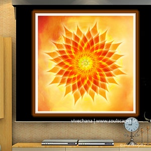 Golden Flower Mandala image 2