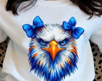 Blue Eagles Mascot PNG | Philadelphia Eagles Shirt Design (Digital Download)