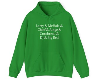 Boston Celtics 1986 NBA Champions Larry Bird Kevin McHale Robert Parish Cedric Maxwell Roll Call Hoodie Sweatshirt Green