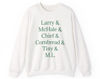 Boston Celtics 1981 NBA Champions Larry Bird Kevin McHale Robert Parish Cedric Maxwell Roll Call Sweatshirt WHITE Altermate