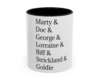 Back to the Future Mug: Colorful Coffee Cup, Retro Movie Geek Gift