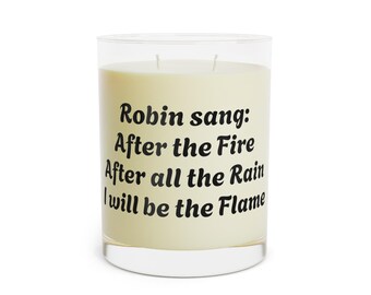 Cheap Trick 'The Flame' Scented Soy Candle: Inspirational Double Wick Candle