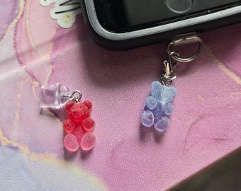 Gummy Bear Claw Charm | Phone, Kindle, Device, Bag Accessory | USB-C Device Dust Plug