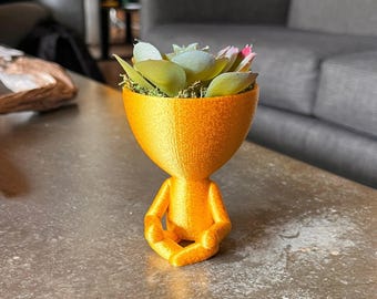 Meditation Plant Pot