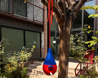 Teardrop Birdhouse with Perch