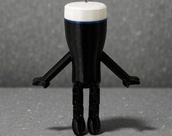 Guinness Pint Articulated (1 Keychain)