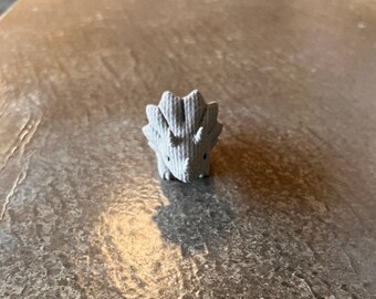 3D Printed Mini Triceratops: Prehistoric Desk Decor