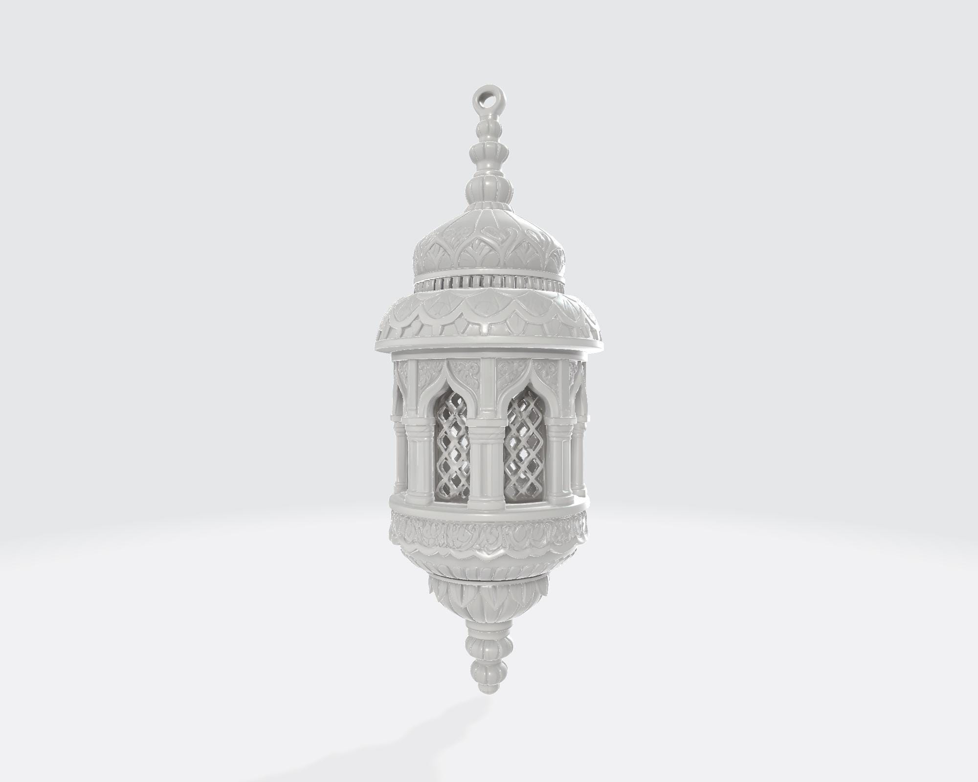 Lantern STL File, 3D Print Model, Ornate Islamic Lamp, Ramadan ...
