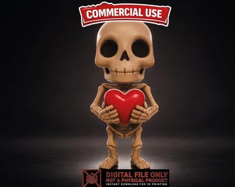Ghost STL File Halloween Decor Single Color  3D Print Cute Minimal Ghost STL 3MF File Digital Download Commercial Use