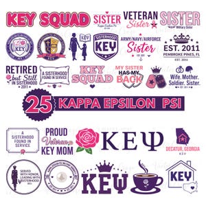 25+ Kappa Epsilon PSI: PNG & SVG - Schlüssel, Patches, Geschenkideen, Diy, (Digitale Dateien)