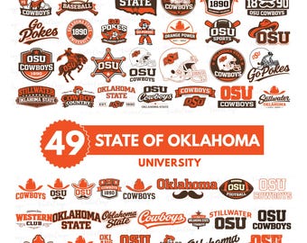 49+ Bundesstaat Oklahoma: SVG & PNG - Oklahoma Varsity, Universität, Cowboys, Go Pokes, Spieltag, College, US Bundesstaat (Digitale Dateien)