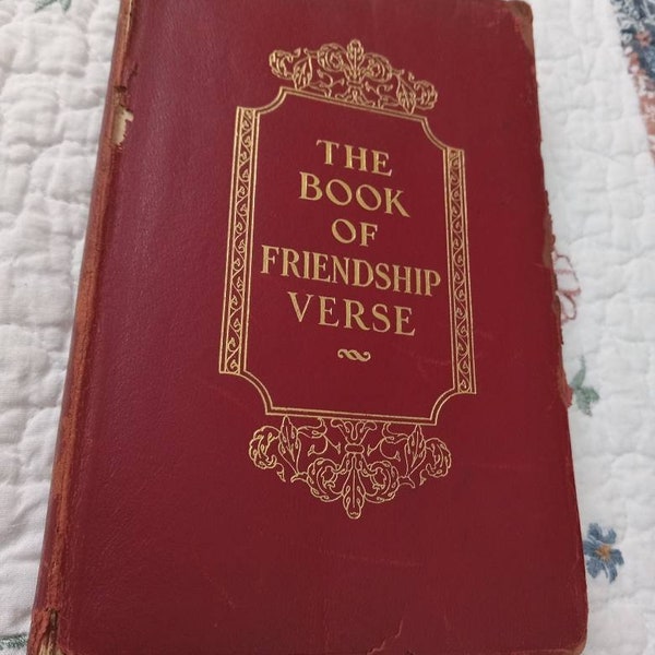 Antique Friendship Book - Etsy