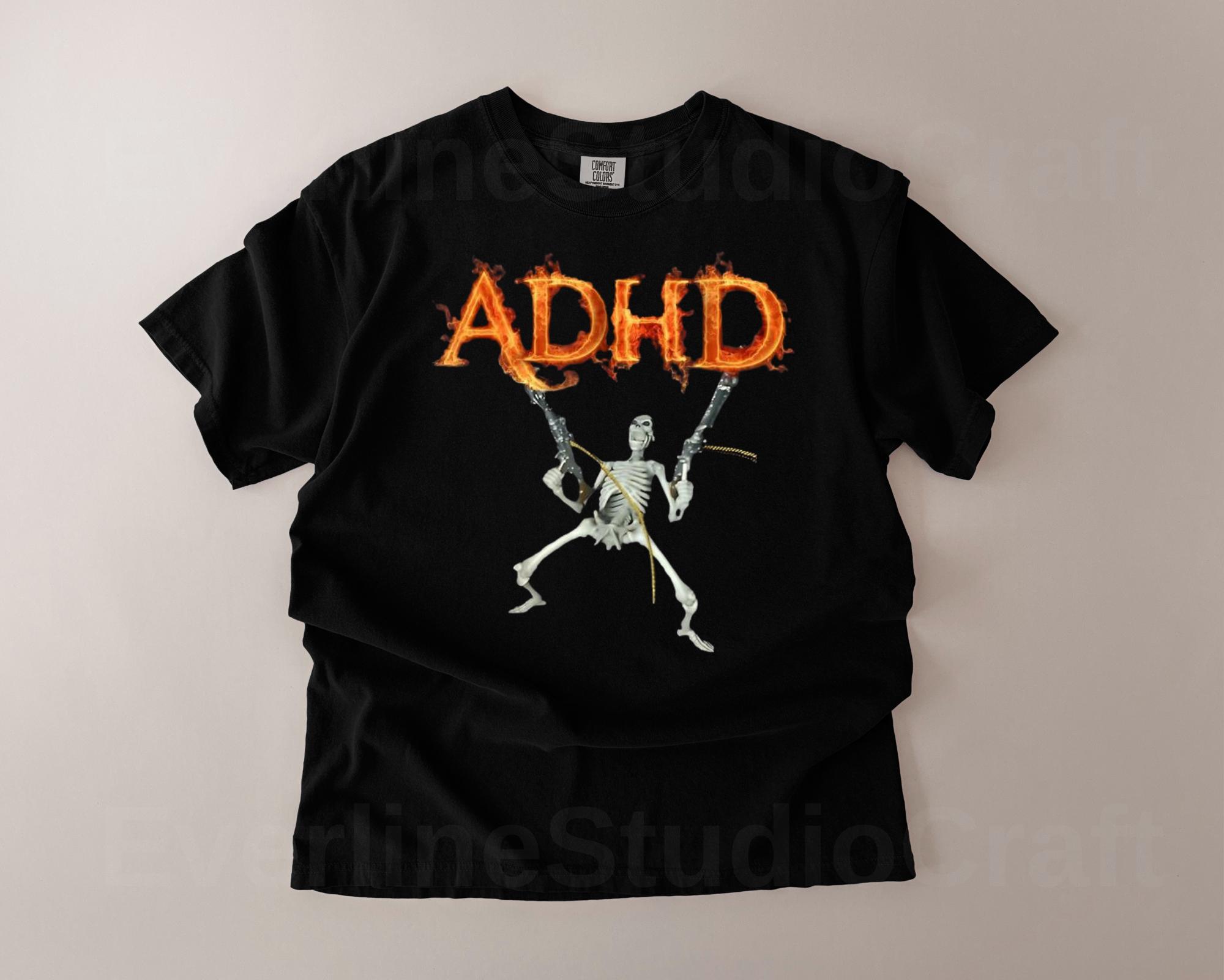 Funny ADHD Shirt,funny Neurodivergent Shirt, Mental Health Humor