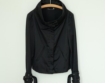2003ss GUCCI by Tom Ford - Veste cache-cœur cache-cœur à manches évasées