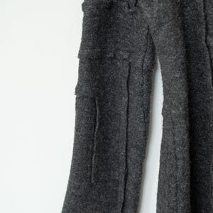 Manteau en laine feutrée Yoshiki Hishinuma années 90 image 10
