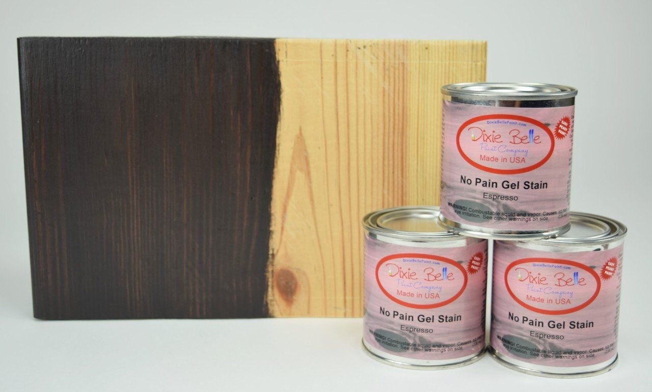 Dixie Belle No Pain Gel StainEspresso Etsy