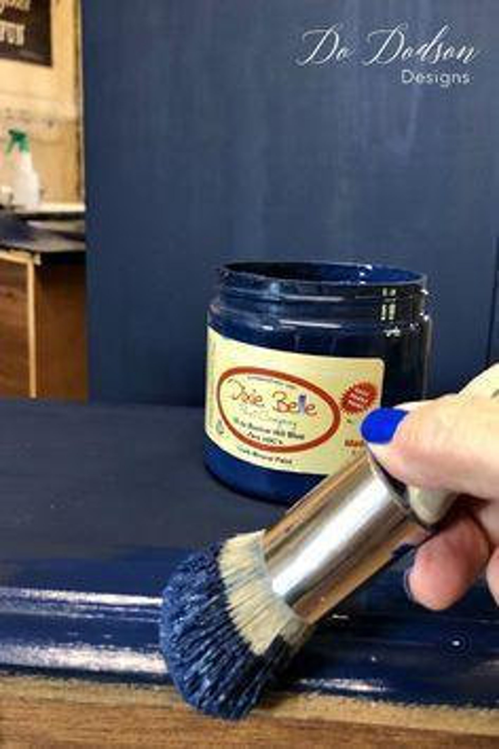 Bunker Hill Blue Dixie Belle Mineral Chalk Paint Great for Etsy