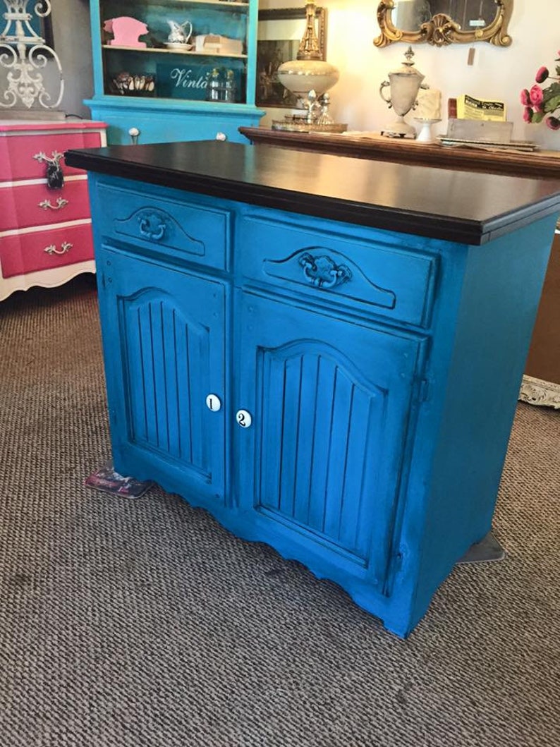 Dixie Belle Peacock Blue Mineral Chalk Paint DIY for Etsy