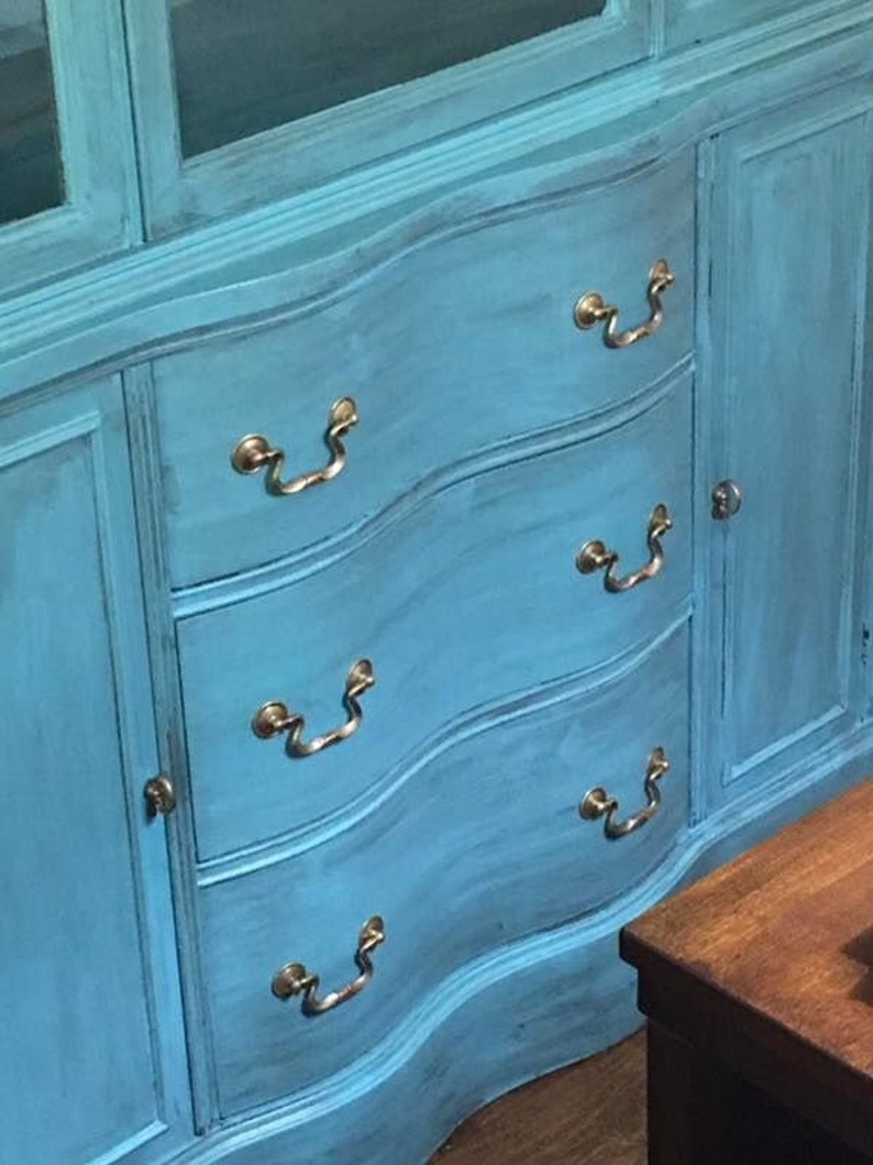 Dixie Belle Blue Chalk Mineral Paint DIY Paint Furniture Etsy