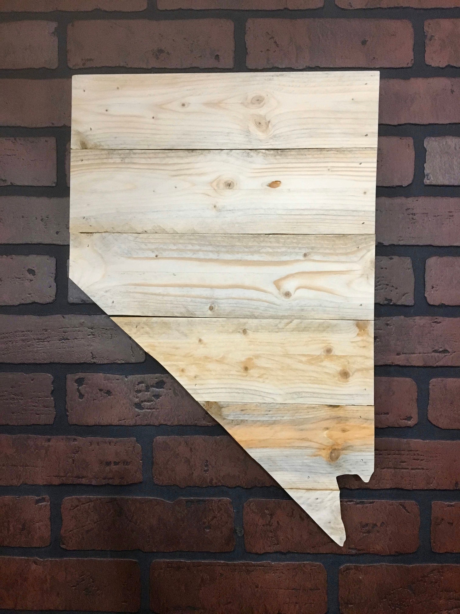 Nevada Wood Sign Engraving Option 13.25 x 20 Etsy