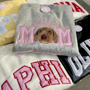 Sweat-shirt à col montant avec application personnalisée | Texte personnalisé