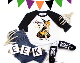 The Boo Crew - kids Halloween Shirts - Trick or Treat Shirts - Trunk or Treat Shirts - Halloween Party Shirts - Holiday Tees - Ghost