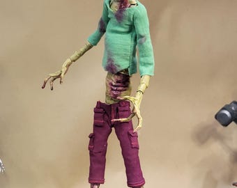 Figura personalizada de extraterrestre no muerto de ciencia ficción a escala 1:12