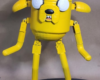 Figura personalizada de Yellow Doggo impresa en 3D de 11"