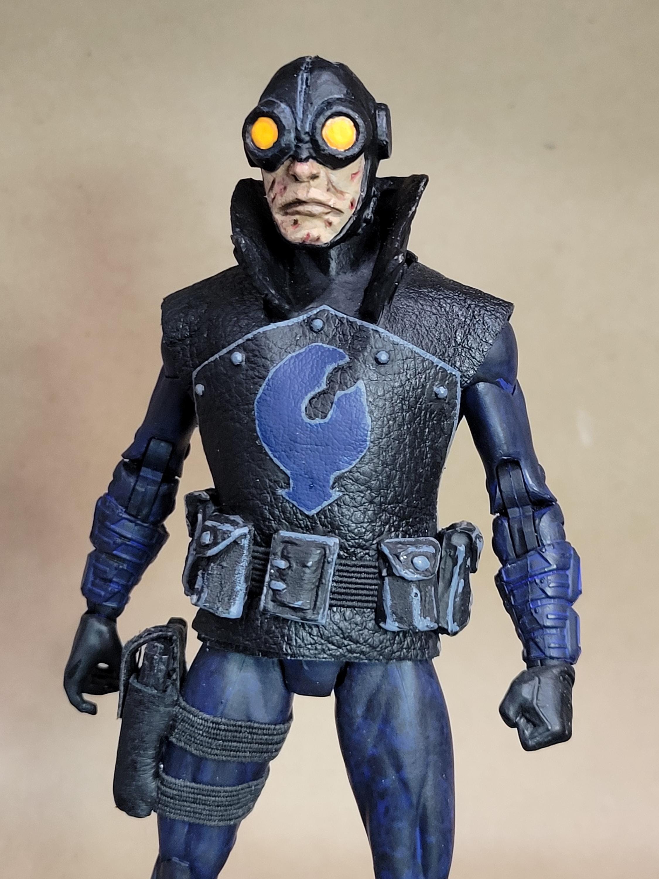 7 In. Mcfarlane Scale Lobster Johnson Custom Figure - Etsy