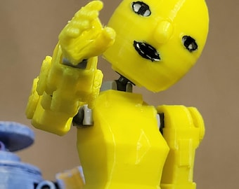 7 in. Tall 3D printed Citrus Warrior