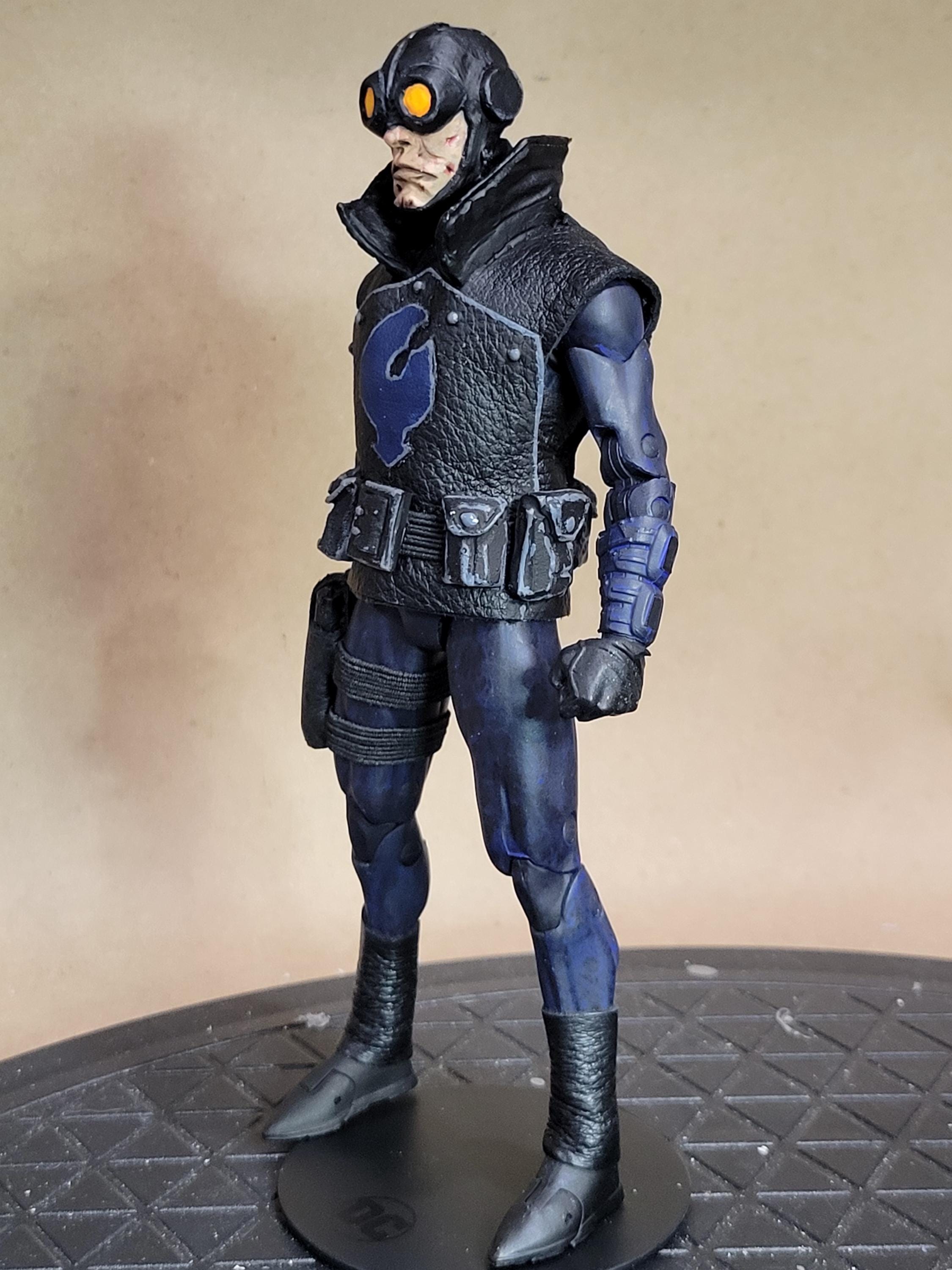 7 In. Mcfarlane Scale Lobster Johnson Custom Figure - Etsy