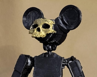 Figura de ratón de la casa embrujada de Valerobot de 12 pulgadas