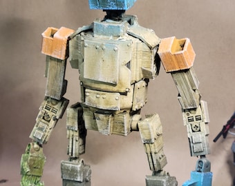 Droide de color tipo prueba Valerobot