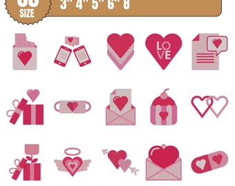 Love Letter Envelope Machine Embroidery Design: Valentines Day Stitch File (Instant Download,5 Sizes)