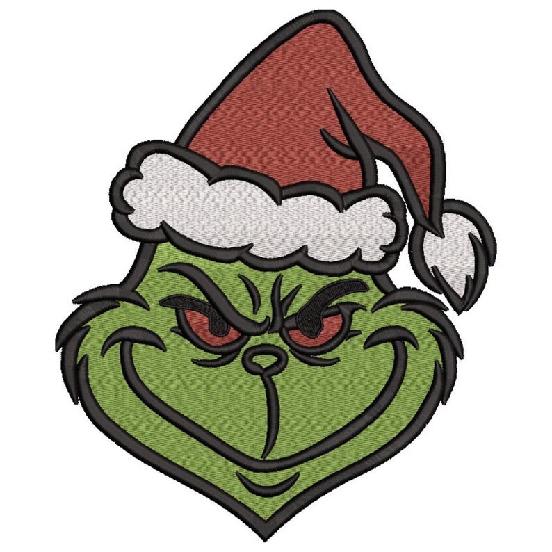 Grinch Christmas Embroidery Design Bundle | 19 Festive Patterns ...