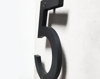 Modern House Numbers / Outside Address Sign / Address Plaque / House Signage / Mailbox Number /  House Numbers  (A-Z,1-9)