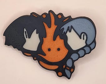 Howls moving castle pin (3d printed)