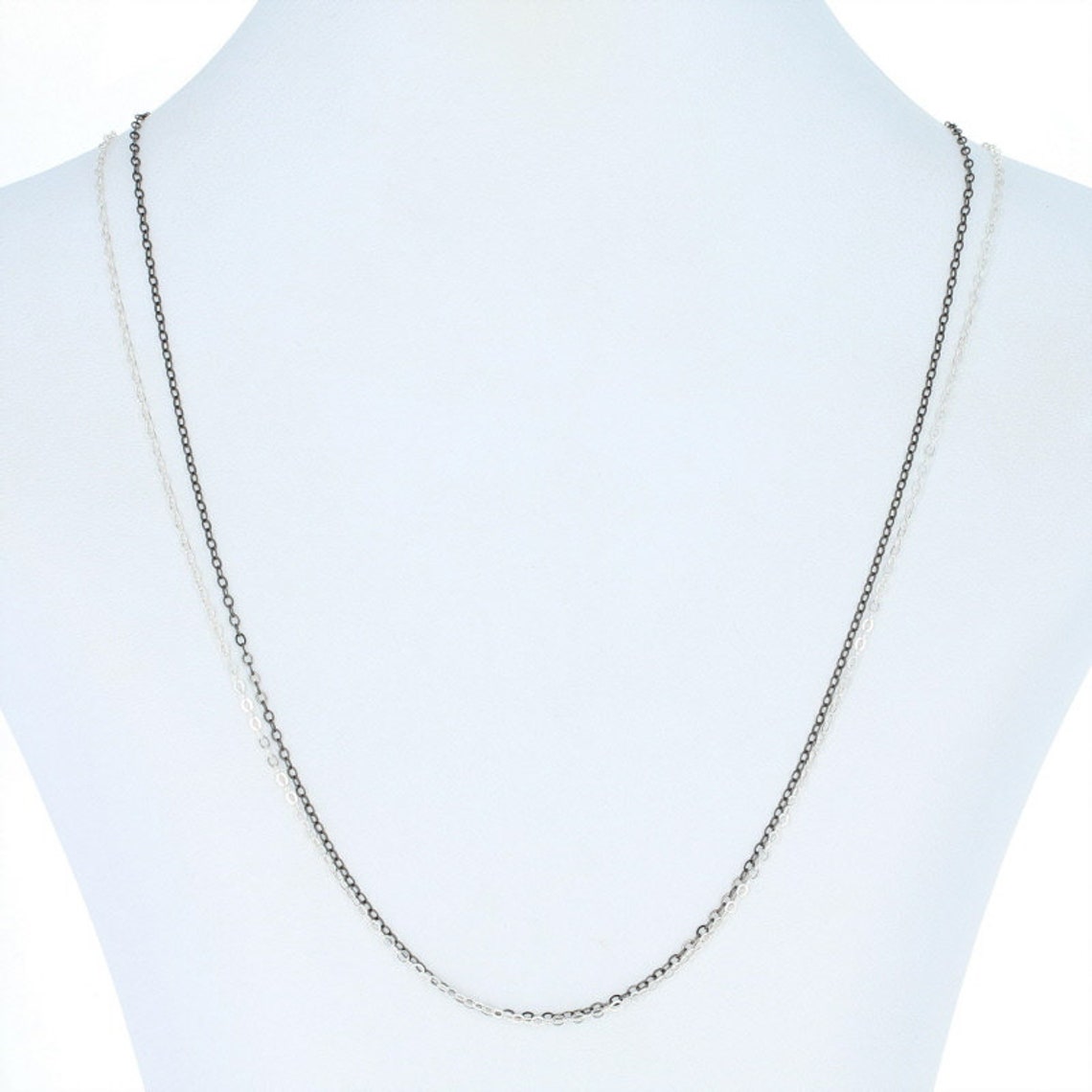 Double strand chain necklace Clearance