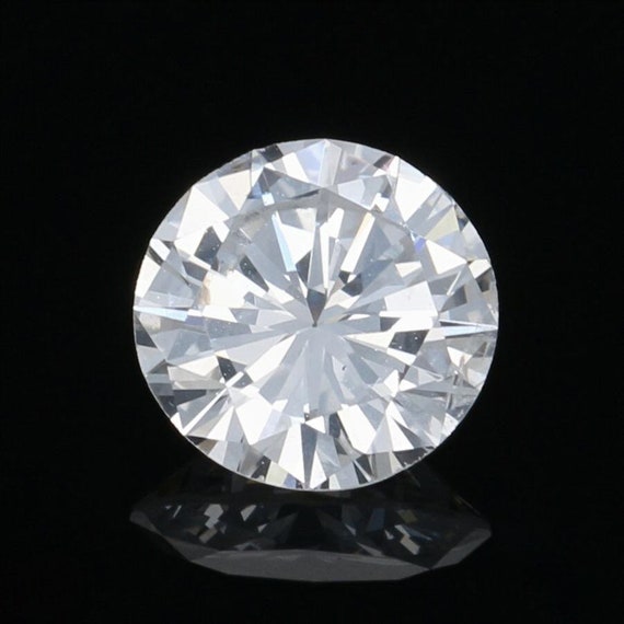 Loose Diamond .52ctw Round Brilliant Cut GIA Graded I1 D | Etsy