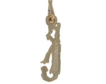 Yellow Gold Bermuda Charm - 14k Island Travel