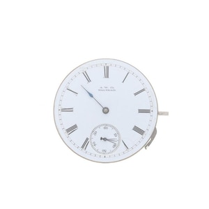 Reloj de bolsillo Waltham modelo 1873, movimiento de grado real, tamaño 8s, piezas/reparaciones