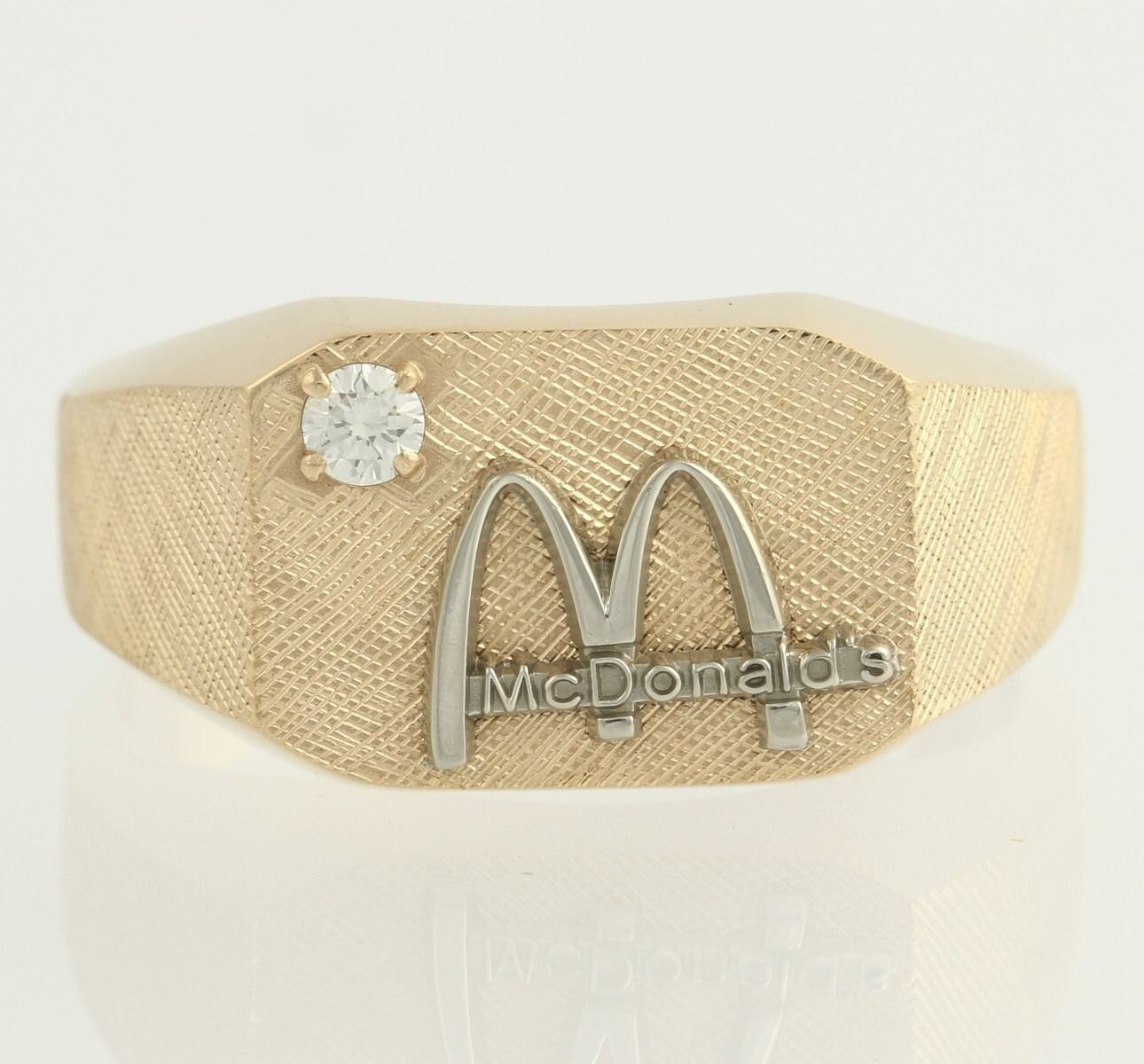 Mcdonald's Achievement Award Service Ring - 14k Yellow Gold