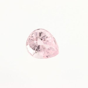 1.53ct Loose Tourmaline Gemstone - Pear Cut Light Pink Genuine
