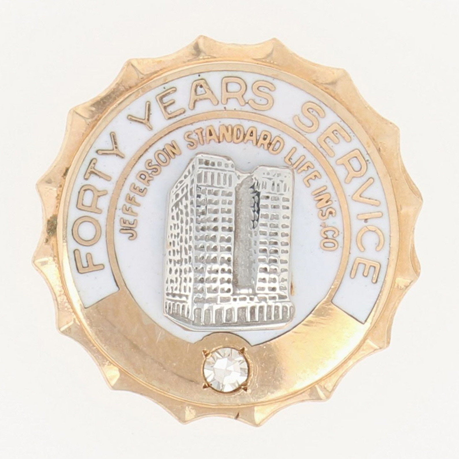 Jefferson Standard Life Insurance Co. 40 Year Service Lapel Etsy